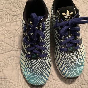 Adidas Zeno flux reflective and glow in the dark